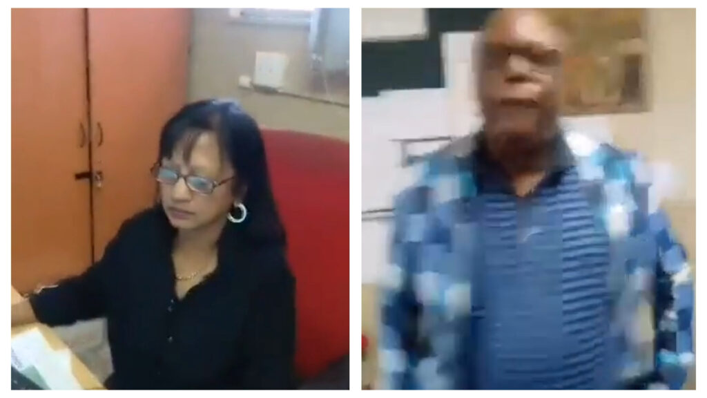 VIDEO: Principal at Witteklip secondary school gets assaulted and verbally attacked by Indians
