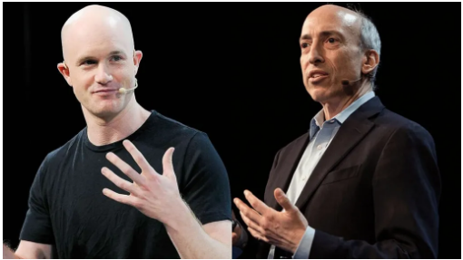 SEC sues Binance Coinbase