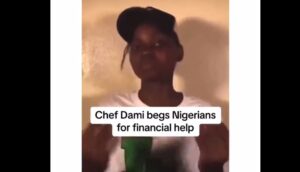 Video: Chef Dammy begs Nigerians for financial support -Money On Ground Not Enough For Security