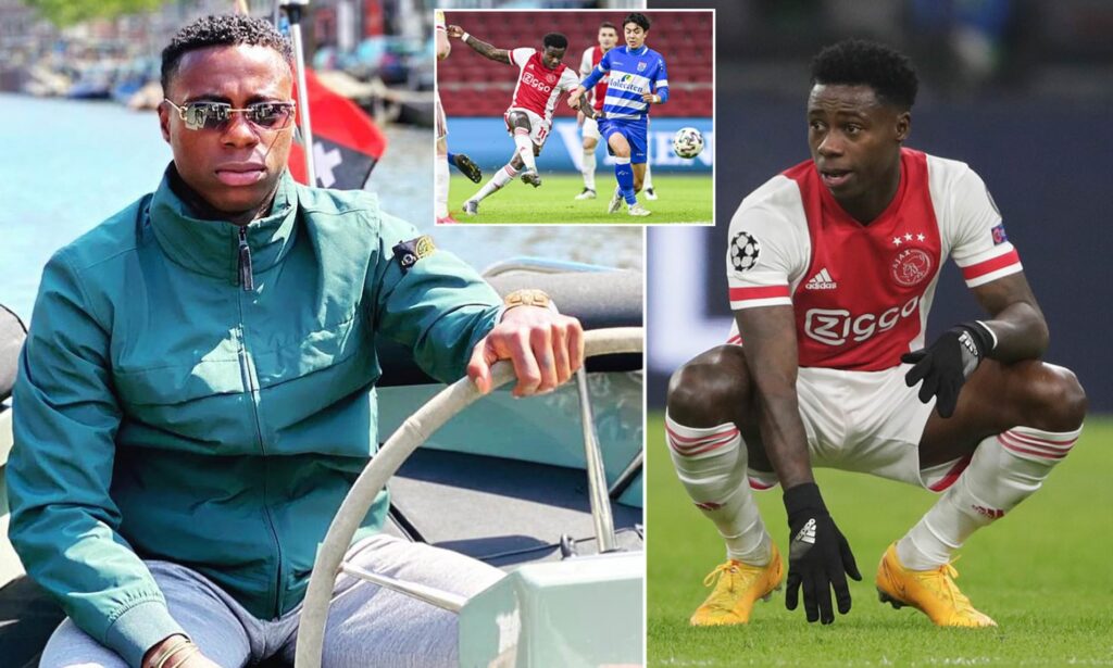 Quincy Promes has been sentenced to 18 months in prison for sta