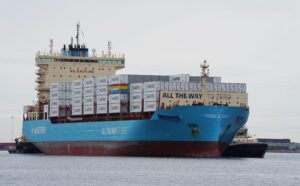 Maersk unveils world’s first bio-methanol container ship