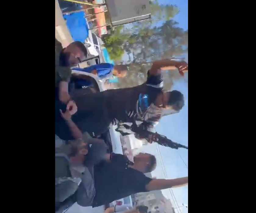 Palentines Terrorist Group Hamas Invades Israel Territory