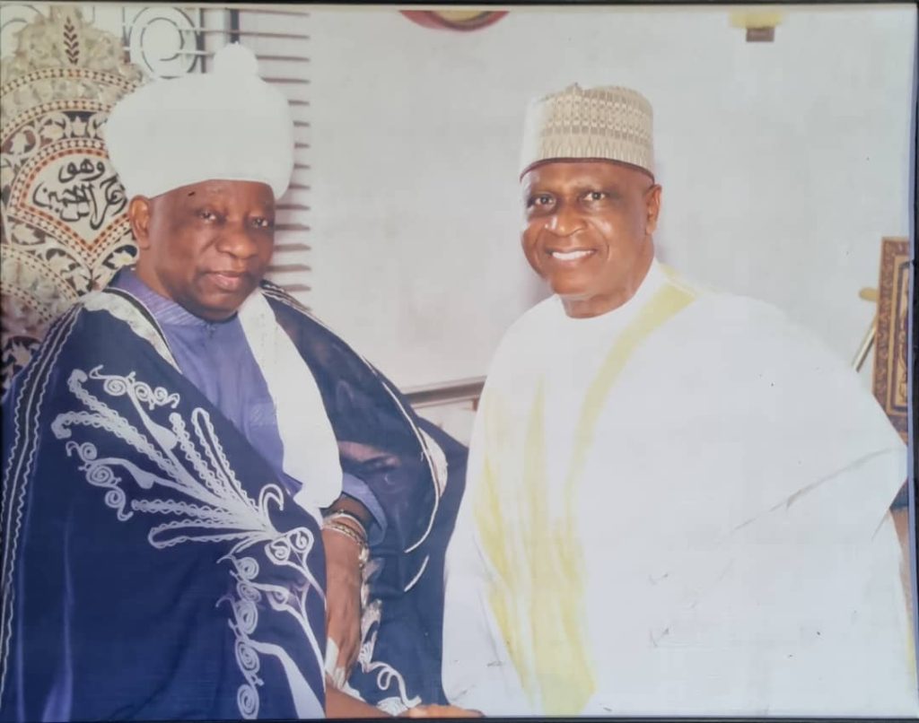 Kawu Baraje and Emir of Ilorin