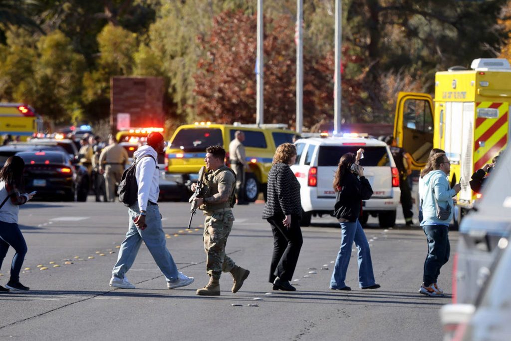 How UNLV gunman killed 3 & sent letters to university before shooting